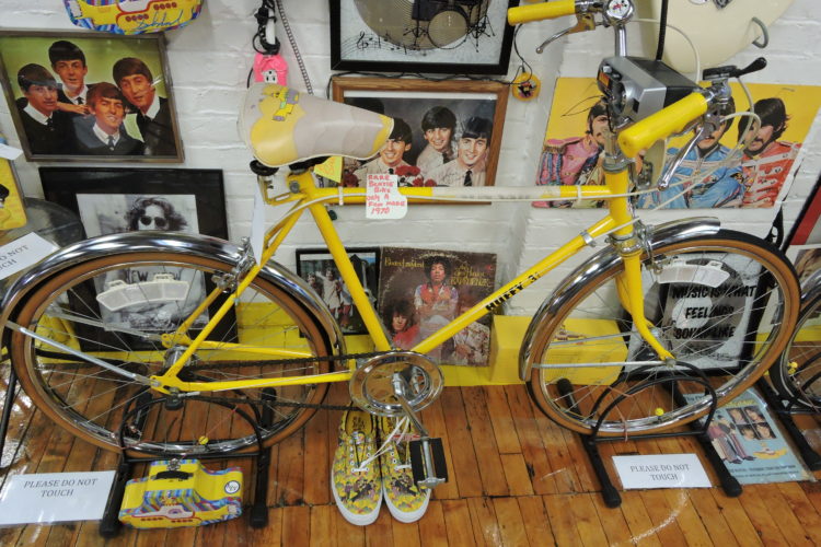 A Beatles-inspired Huffy. 